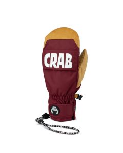 GUANTI SNOWBOARD CRAB GRAB PUNCH MITT MAROON