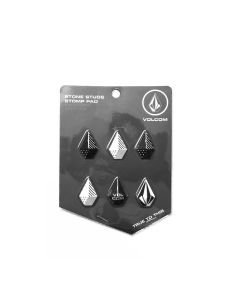 PAD ANTISCIVOLO VOLCOM STONE STUDS STOMP BLACK WHITE U
