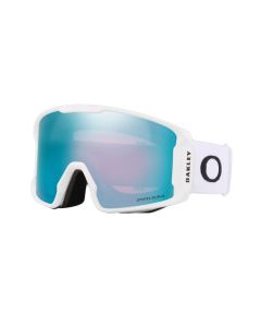 MASCHERA SNOWBOARD OAKLEY LINE MINER L MATTE WHITE PRIZM SNOW SAPPHIRE IRIDIUM