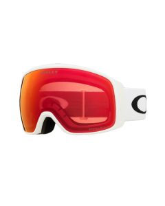 MASCHERA SNOWBOARD OAKLEY FLIGHT TRACKER L MATTE WHITE PRIZM SNOW TORCH IRIDIUM