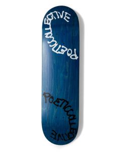 TAVOLA SKATE POETIC COLLECTIVE SPRAY TEXT (HIGH CONCAVE) 8.125"