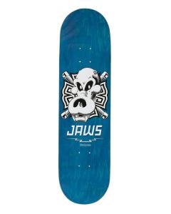 TAVOLA SKATE BIRDHOUSE JAWS SKULL BLUE 8.25"