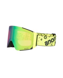 MASCHERA SNOWBOARD ANON SYNC + BL + MFI FACE MASK - WHIRLWIND PERCEIVE VARIABLE GREEN