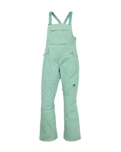 PANTALONI SNOWBOARD BURTON W RESERVE 2L STRETCH BIBS SOFT SAGE