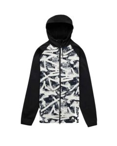 FELPA TERMICA BURTON CROWN WEATHERPROOF FZ CITY STREETS TRUE BLACK