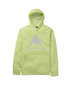 FELPA TERMICA BURTON OAK PULLOVER CREW GLOW YELLOW GREEN HEATHER