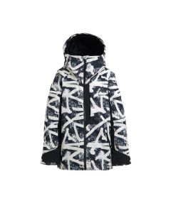 GIACCA SNOWBOARD BURTON K HILLSLOPE JACKET CITY STREETS TRUE BLACK
