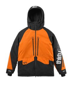 GIACCA SNOWBOARD 32 THIRTYTWO LASHED INSULATED JACKET BLACK ORANGE