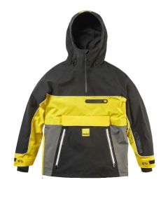 GIACCA SNOWBOARD 32 THIRTYTWO LIGHT ANORAK BLACK YELLOW