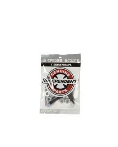 HARDWARE SKATE INDEPENDENT GENUINE PARTS PHILLIPS HARDWARE 1.0" BLACK SILVER