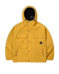 GIACCA SNOWBOARD BSRABBIT POCKET RIDGE HOODED JACKET MUSTARD