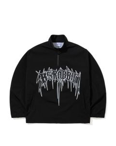 GIACCA SNOWBOARD BSRABBIT DEATH LOGO 3L ANORAK JACKET BLACK