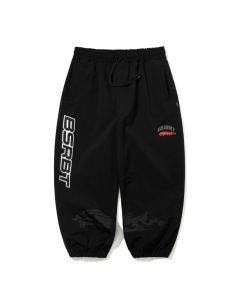 PANTALONI SNOWBOARD BSRABBIT LIGHT ACTIVE SUPER WIDE JOGGER PANTS BLACK