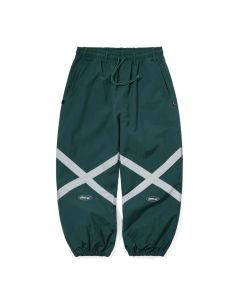 PANTALONI SNOWBOARD BSRABBIT ORIGINAL POT-X REFLECTIVE WIDE JOGGER PANTS GREEN