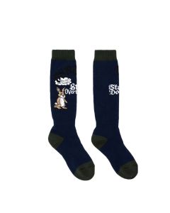 CALZE SNOWBOARD BSRABBIT OVERTHINKING SNOWBOARD SOCKS NAVY