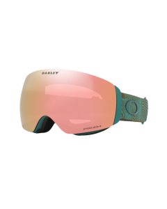 MASCHERA SNOWBOARD OAKLEY FLIGHT DECK M PACIFIC TRAILS PRIZM ROSE GOLD IRIDIUM