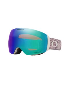 MASCHERA SNOWBOARD OAKLEY FLIGHT DECK M FIGURES TOADSTOOL PRIZM SNOW ARGON IRIDIUM