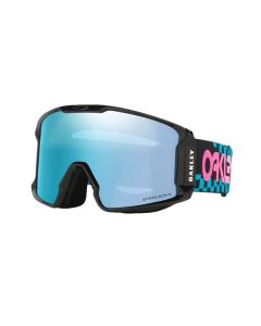 MASCHERA SNOWBOARD OAKLEY LINE MINER L CHEX BLACK PRIZM SNOW SAPPHIRE IRIDIUM