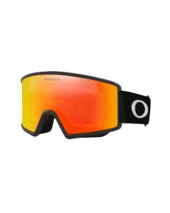MASCHERA SNOWBOARD OAKLEY TARGET LINE M MATTE BLACK FIRE IRIDIUM