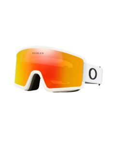 MASCHERA SNOWBOARD OAKLEY TARGET LINE M MATTE WHITE FIRE IRIDIUM