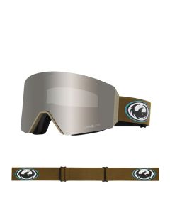 MASCHERA SNOWBOARD DRAGON DR RVX MAG OTG BONUS OLDSKOOL LLSILVERION+LLAMBER