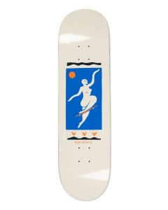 TAVOLA SKATE POLAR SKATE CO. TEAM - NO COMPLY 8.75" CREAM