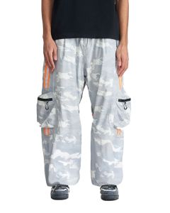 PANTALONI SNOWBOARD SNOWALL PANTS GLOWTRECK WHITE