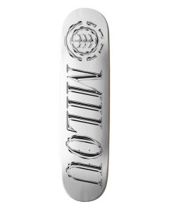 TAVOLA SKATE ELEMENT PRO DECK CHROME VINCENT MILOU 8.0" WHITE CHROME U
