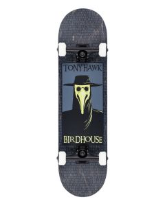 SKATE COMPLETO BIRDHOUSE STAGE 3 HAWK PLAGUE DOCTOR 8.0" BLACK
