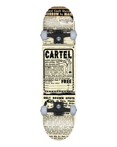 SKATE COMPLETO CARTEL KARATE 8.0"
