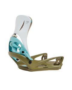 ATTACCHI SNOWBOARD BURTON STEP ON GENESIS RE:FLEX 2027 WHITE DRIED MOSS