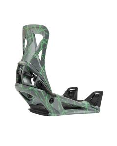 ATTACCHI SNOWBOARD BURTON STEP ON RE:FLEX 2027 GRAY GREEN VOLTAGE