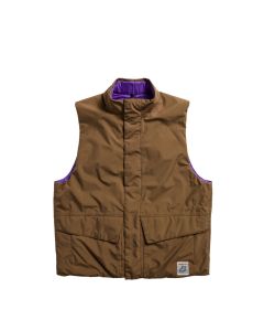 GIACCA SNOWBOARD BURTON RVRS INS VST EARTH SHIP BROWN