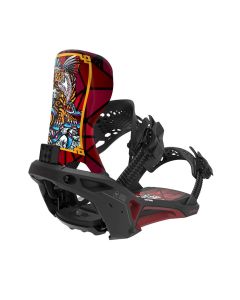 ATTACCHI SNOWBOARD BENT METAL LIGHTNING SUPERMATIC 2027 BLACK RED