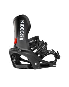 ATTACCHI SNOWBOARD NIDECKER LT SUPERMATIC 2027 BLACK