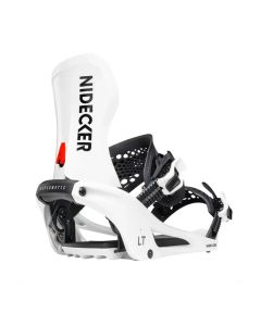 ATTACCHI SNOWBOARD NIDECKER LT SUPERMATIC 2027 WHITE