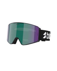 MASCHERA SNOWBOARD BLIZ G001 MATTE BLACK BROWN GREEN MULTICOLOR U