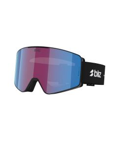 MASCHERA SNOWBOARD BLIZ G001 MATTE BLACK VIOLET BLUE U