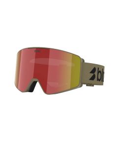 MASCHERA SNOWBOARD BLIZ G001 MATTE CAMO GREEN BROWN RED MULTICOLOR U
