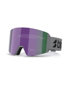 MASCHERA SNOWBOARD BLIZ G003S MATTE GREY BROWN PURPLE MULTICOLOR U