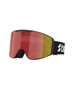 MASCHERA SNOWBOARD BLIZ G004 MATTE BLACK BROWN RED MULTICOLOR U