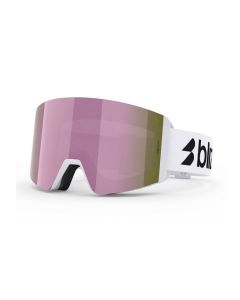 MASCHERA SNOWBOARD BLIZ G003S MATTE WHITE BROWN PINK MULTICOLOR U