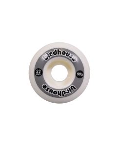 RUOTE SKATE BIRDHOUSE WHEELS LOGO GREY 52mm 99a