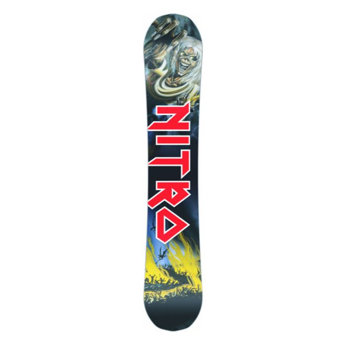 iron maiden snowboard nitro TAVOLA SNOWBOARD NITRO BEAST NITRO X IRON MAIDEN 2023