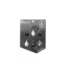 PAD ANTISCIVOLO VOLCOM STONE STUDS STOMP BLACK WHITE U