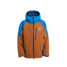 GIACCA SNOWBOARD AK CYCLIC GORE-TEX 2L JACKET CHESTNUT BROWN BLUE TEAL