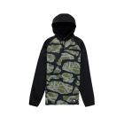 FELPA TERMICA BURTON CROWN WEATHERPROOF PULLOVER FLEECE GRAFFITI CAMO TRUE BLACK