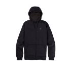 FELPA TERMICA BURTON OAK FULL-ZIP HOODIE GRAY HEATHER TRUE BLACK