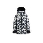 GIACCA SNOWBOARD BURTON K HILLSLOPE JACKET CITY STREETS TRUE BLACK