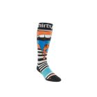 CALZE SNOWBOARD 32 THIRTYTWO DOUBLE SOCK BLACK ORANGE